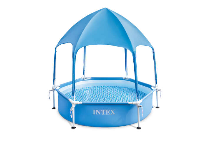 INTEX Metal Frame Pool Canopy mit Sonnendach 183 x 38 cm